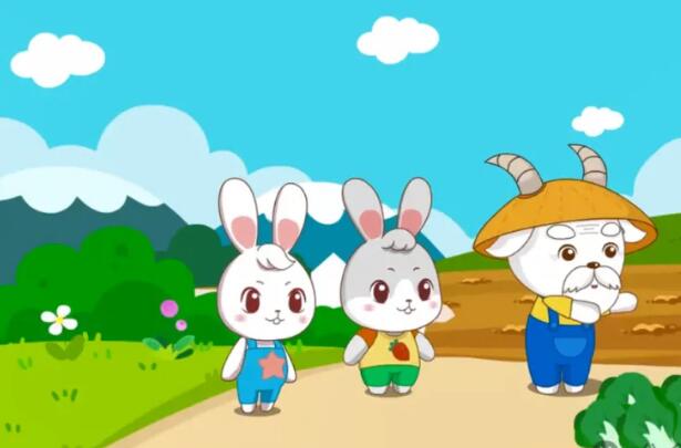 The White Rabbit and Grey Rabbit